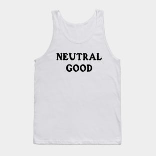 Neutral Good (White) Tank Top